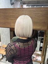 シールドヘアー 沖縄 新都心(C'LD Hair) ホワイトカラー/那覇ハイトーン/沖縄ハイトーン