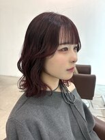 カッツ 笠岡店(CUT S)&nbsp;ワインレッドカラー