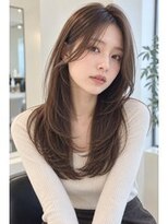 アッシュ 桜新町店(Ash)&nbsp;桜新町/レイヤーカット/ボブ/韓国ダブルカラー/白髪ぼかし