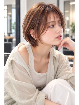 FRAMES 南浦和店【11月6日OPEN（予定）】 ショートボブ髪型20代30代40代前髪あり前髪なし面長丸顔南浦和