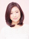 【ヘアドゥ 市川】暗髪ミディアム