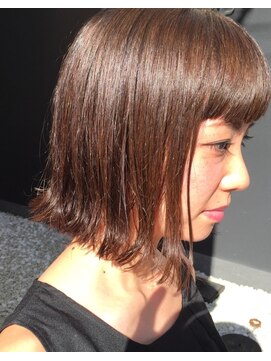 バローチェ(Barouche) 【Barouche】　タンバルモリ　切りっぱなしボブ　堀江