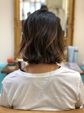 ロンド ブランシュ 錦糸町北口(Lond blanche) 【錦糸町ロンドブランシュ】外国人風くせ毛ミディアム