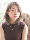 ふんわり女性らしい柔らかミディ♪