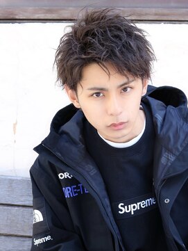 ネイビー(NAVY) ウェーブアップショート