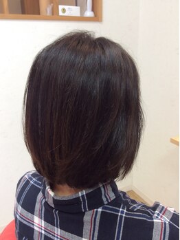 ヘアーハチ(Hair Hachi)の写真/《滋賀・彦根》髪や頭皮に優しいカラー剤でダメージレスに理想の艶髪へ。あなたの“なりたい”を叶えます。