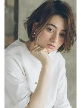 ミンクス 青山店(MINX) ウェーブ系クールボブ