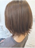 爽やかなナチュラルボブ