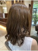 柔らかな明るめカラー大人可愛い