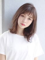 アフロート ディル(AFLOAT D'L) 大人かわいい抜け感くびれヘアラベージュ20代30代