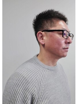 伊達な男の理髪店 ベリーショートフェード