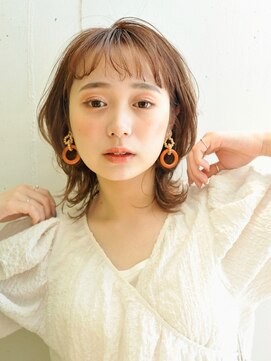 ビーチ(BEACH) イメチェンくびれミディピンクベージュニュアンスカラー