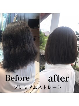 アース 南福島店(HAIR&MAKE EARTH) プレミアムストレート