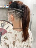 【roijir 山岸】スキンフェード女子 刈り上げ女子