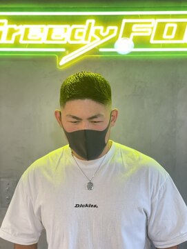 グリーディーフォックス 代々木(Greedy FOX) かき上げヘア/サイドパート/韓国マッシュ/フェードカット/代々木