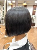 丸みショートボブ