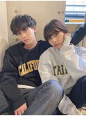 大人ショートボブ×スパイラルマッシュ[カップルクーポンあり]