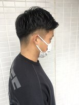 オーシャン(Ocean)&nbsp;［OCEAN Hair&Life高田徹］刈り上げ　アップバング　黒髪