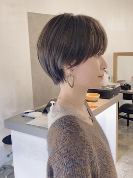 サンク 原宿 表参道(cinq) ショートヘアショートカットショートボブマッシュショート前髪
