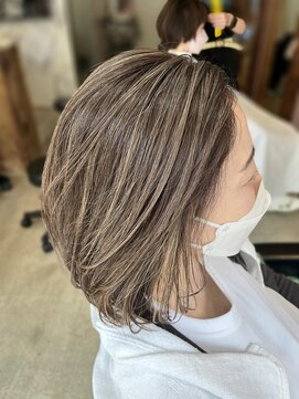 ティータ(teeta) 【浦中】 脱白髪染めカラーpart２（静止画）