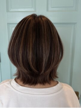 オッジ ヘアー 深谷店(Oggi Hair) くっきりハイライト