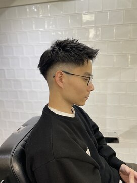 メリケンバーバーショップ フクオカ(MERICAN BARBERSHOP FUK) 本格スキンフェードバーバースタイル