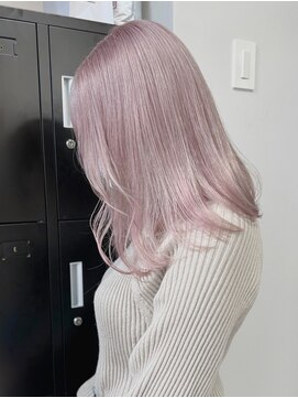ベレーザシェルト(Beleza scelto) 842外国人風カラーベイビーピンクハイトーンカラーこなれヘア
