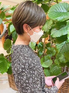 ラヴェストバイフレイスウェル(LOVEST by frace well) オリーブベージュ/スッキリショート