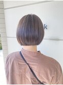 #ミニボブ#ボブ#グレージュカラー
