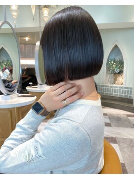 ロンド ロビン 栄(Lond robin) 【Lond robin】 髪質改善外ハネボブ韓国ストレートG