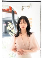 ポルコ(porco.)&nbsp;大人女性ニュアンスくびれミディココアブラウン[Porco.]