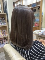 リュドール 春日井店(Rue D'or) Rue D'or春日井×櫻枝  グレージュ×縮毛矯正