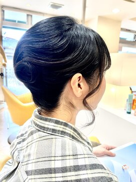 サンロード ヴィフ SUNROAD vif 着物似合うヘアセット