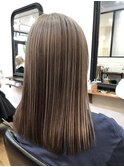 八尾/ハイライト/髪質改善/酸性ストレート/バレイヤージュ