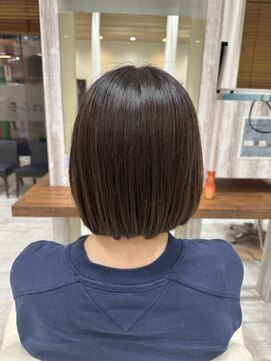 ソワン ドゥ ブレス 立花店(soin de brace) まとまりボブ/レディースカット