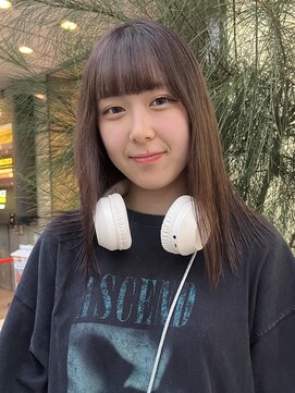 ゼスト 八王子店(ZEST) ブラウンカラー/透明感カラー【佐々木麻衣】