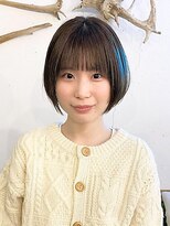 シーバイサイン(sea by Sign)&nbsp;ショートボブ/オリーブベージュ/大人女性