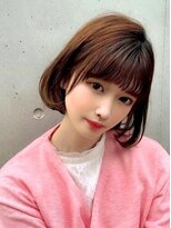 ソーホープレミアム(SOHOpremium) ボブ×ショコラブラウン×白髪染め@30代@40代@50代@60代