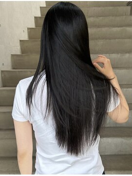 バンカ(banca.) レイヤーカット×グレージュ