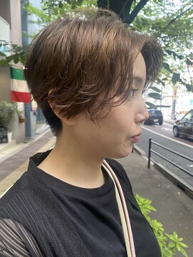 エトラ 渋谷店(etora) メンズライクベージュ/ショート