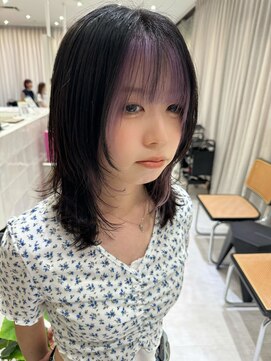 ジーナ 福岡天神(Zina) ウルフロブ×フェイスフレーミング(Zina福岡天神)