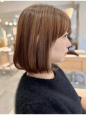 本八幡×オーガニックカラー×ミディアムボブ