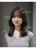 韓国風パーマ/コテ巻き風パーマ/レイヤーカット/韓国ヘア