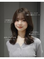 アンアミ キチジョウジ(Un ami Kichijoji) 韓国風パーマ/コテ巻き風パーマ/レイヤーカット/韓国ヘア