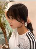 大人気！！顔まわりカット♪