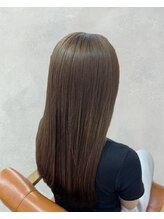 トレドエイト バイ ヘッドライト 横浜店(toledo8 by HEADLIGHT) ナチュラル縮毛×アッシュココアグレージュ♪オリーブグレー小顔