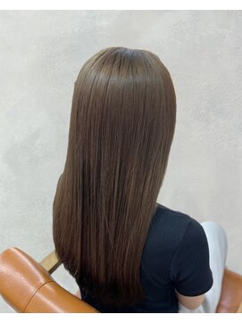 トレドエイト バイ ヘッドライト 横浜店(toledo8 by HEADLIGHT) ナチュラル縮毛×アッシュココアグレージュ♪オリーブグレー小顔