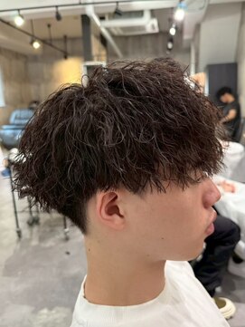 ビカムメンズヘアー 栄店(become men's hair) ツイストスパイラルパーマ/縦落ちパーマ