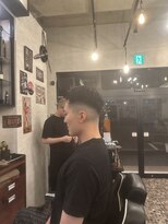 ブロートーキョーバーバーショップ 神田店(Bro Tokyo BARBERSHOP)&nbsp;【神田】スキンフェードスタイル