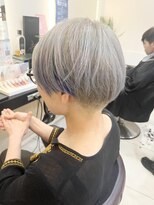 カール 鶴川店(K:R) レイヤーボブくびれワンカールシルキーベージュ40代